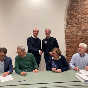 fusie - ondertekenaars van de intentieverklaring